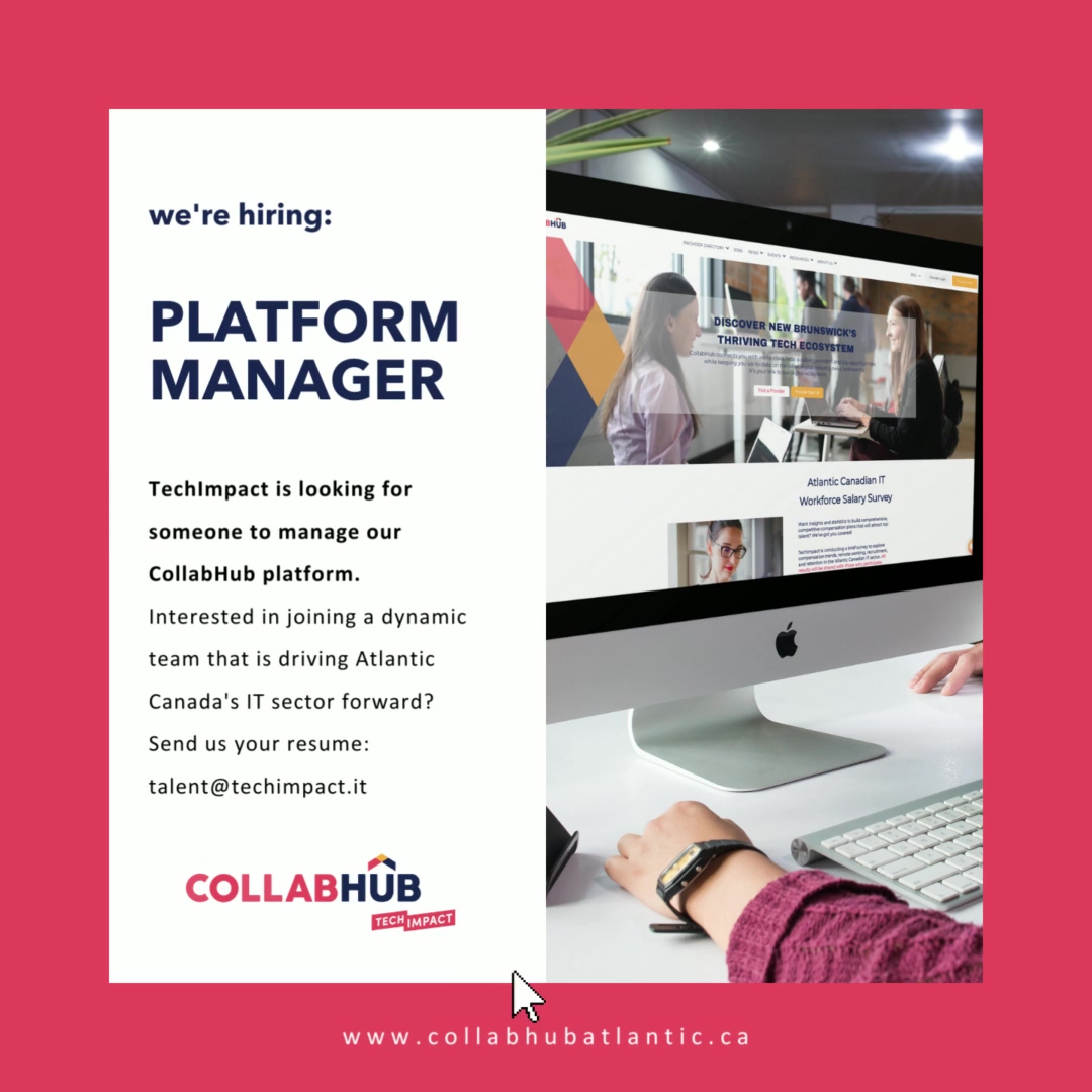 Our Team is Growing We're looking for a Platform Manager to champion